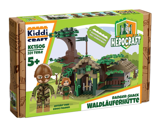 Kiddicraft Herocraft – Ranger's Cabin Building Set KC1506