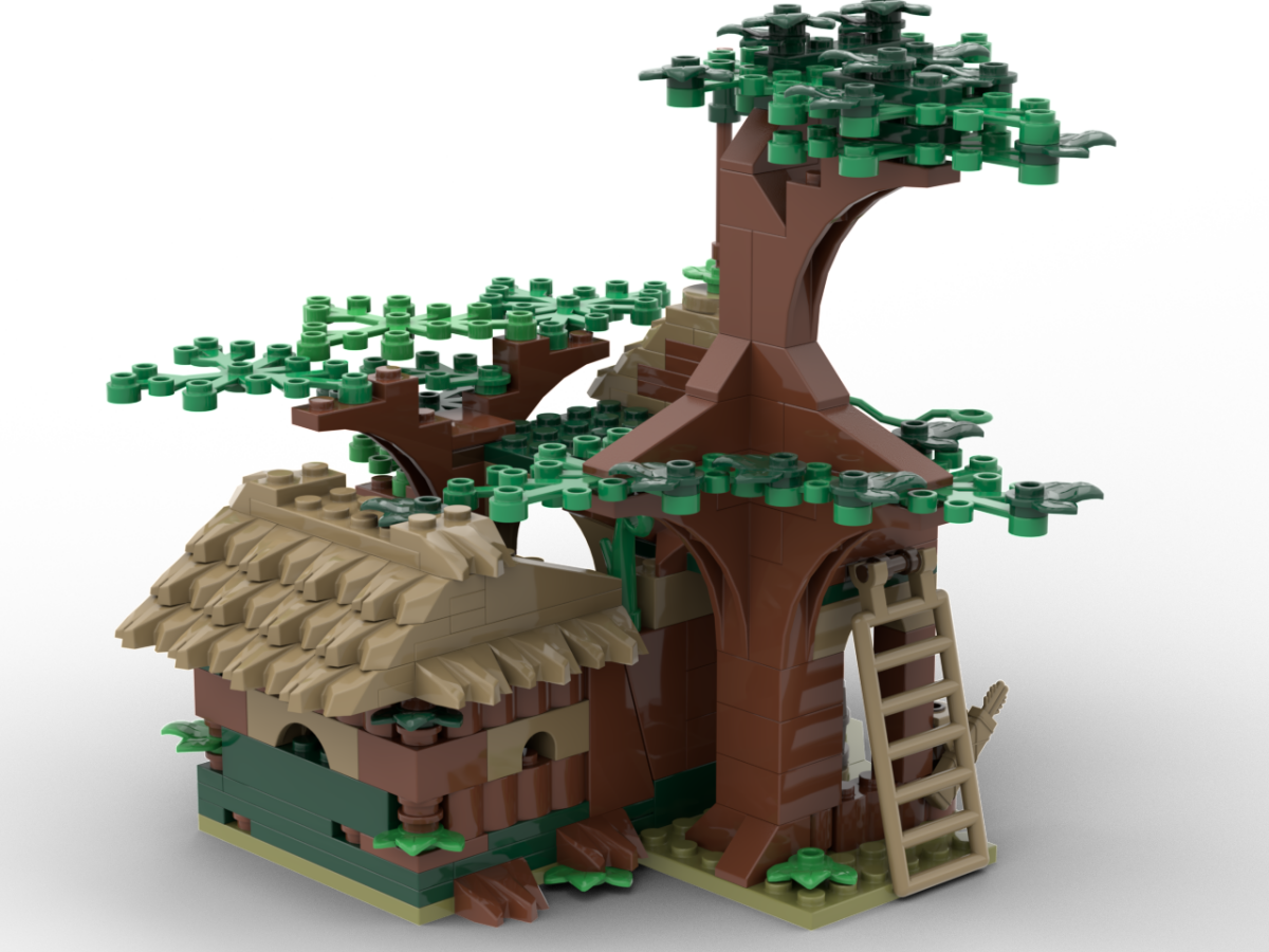 Kiddicraft Herocraft – Ranger's Cabin Building Set KC1506