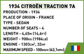 COBI 1934 Citroen Traction 7A Set 2263