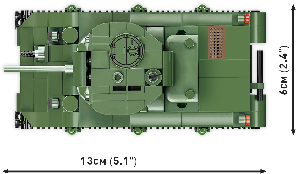 COBI Sherman M4A1 #2715