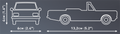 COBI Opel Rekord C 1700 L Cabriolet #24599