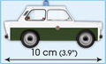 COBI Trabant 601 Volkspolizei DDR #24520