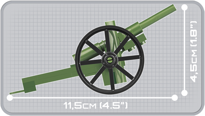 COBI 75 mm Field Gun 1897 #2979