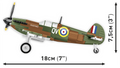 COBI Spitfire Mk. I N3200 - Imperial War Museum Duxford Set 5868