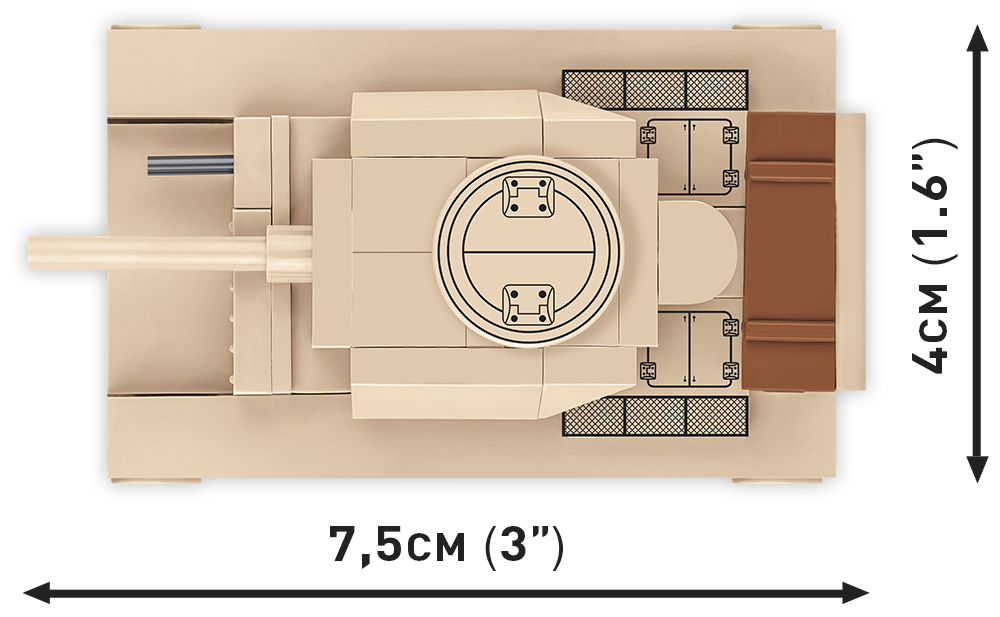 COBI Panzer III Ausf.L #3090