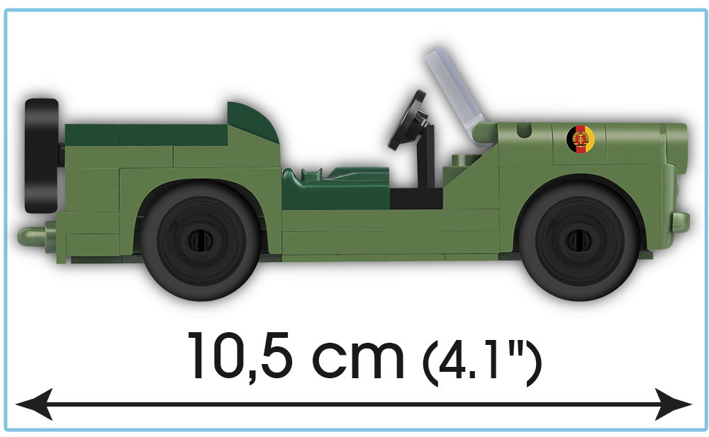 COBI Trabant 601 Kübelwagen #24556