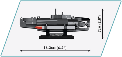 COBI U-Boat XXVII Seehund #4846