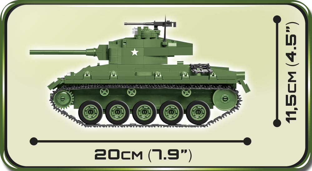 COBI M24 Chaffee #2543