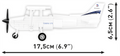 COBI Cessna 172 Skyhawk-White #26620