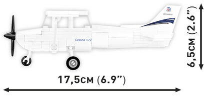 COBI Cessna 172 Skyhawk-White #26620