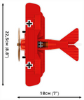 COBI Fokker Dr.1 Red Baron Set 2996