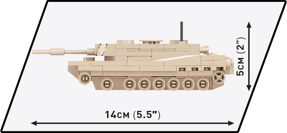 COBI Abrams M1A2 #3106