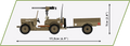 COBI Willys MB & Trailer Set 3132