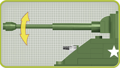 COBI M4A3E8 Sherman #2705
