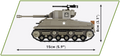 COBI M4A3E8 Sherman #2711