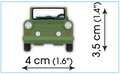 COBI Trabant 601 Kübelwagen #24556