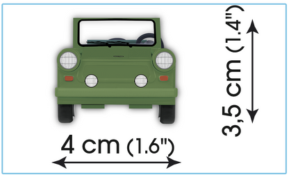 COBI Trabant 601 Kübelwagen #24556