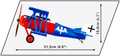 COBI Fokker D.VII Set 2994