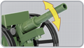 COBI 75 mm Field Gun 1897 #2979