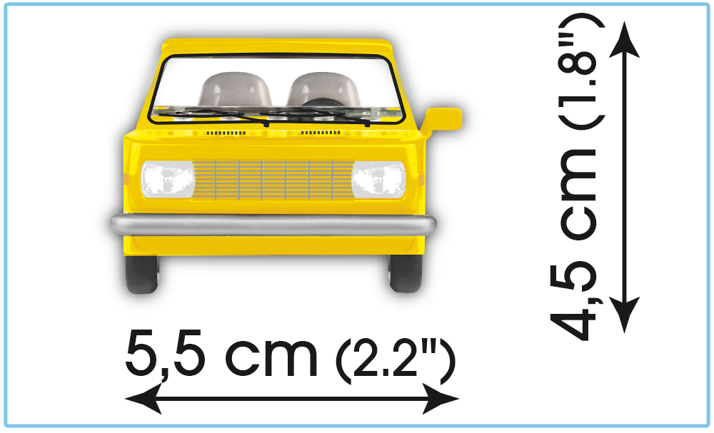 COBI Wartburg 353 Tourist #24543A