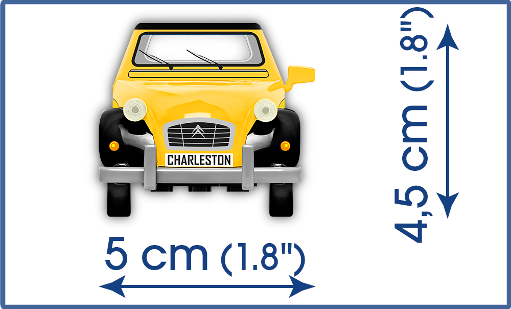 COBI Citroen 2CV Charleston 1980 #24512