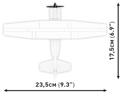 COBI Cessna 172 Skyhawk-White #26620