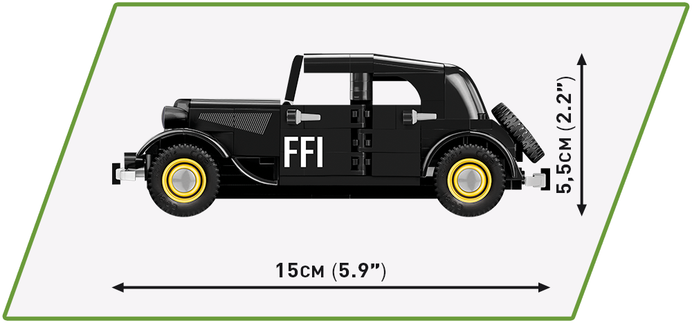 COBI Citroen Traction 11CVBL #2266