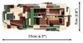 COBI Sd.Kfz. 251/9 Stummel #2283