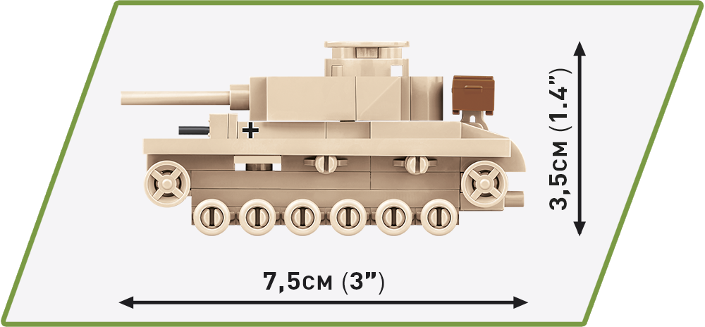 COBI Panzer III Ausf.L #3090