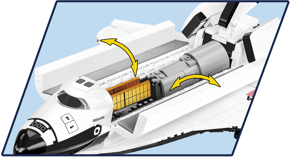 COBI Space Shuttle Atlantis #1930