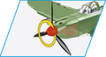 COBI Bell P-39Q Airacobra #5747