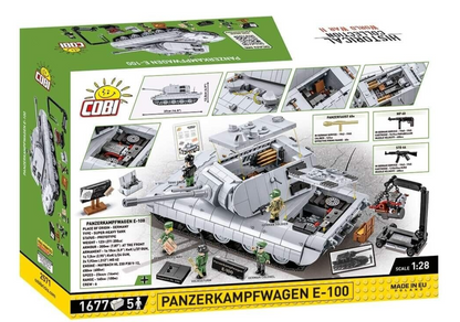 COBI Panzerkampfwagen E-100 - Limited Edition #2571