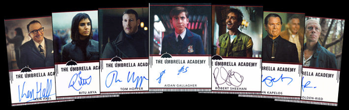 Rittenhouse The Umbrella Academy 2024 Series 3 Autograph Expansion Packs